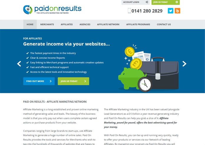 Paid on Result page