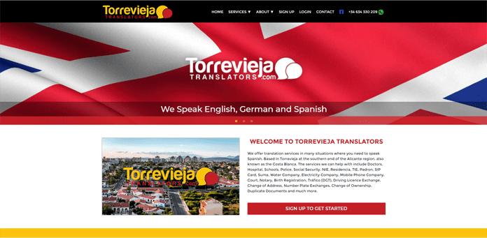 Torrevieja Translators page